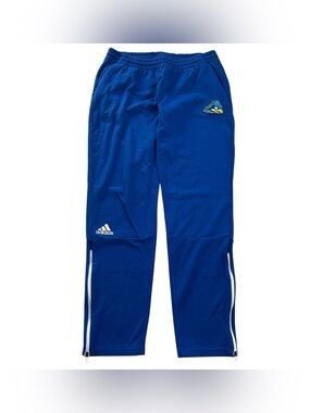 Adidas University of Delaware Blue Hens TEAM ISSUED Athletic Pants Men's L Tall